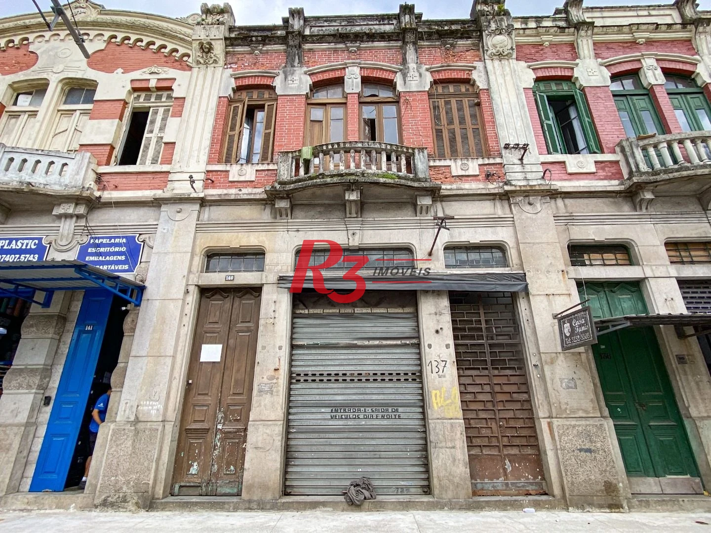 Galpão, 390 m² - venda por R$ 690.000,00 ou aluguel por R$ 4.257,00/mês - Vila Nova - Santos/SP