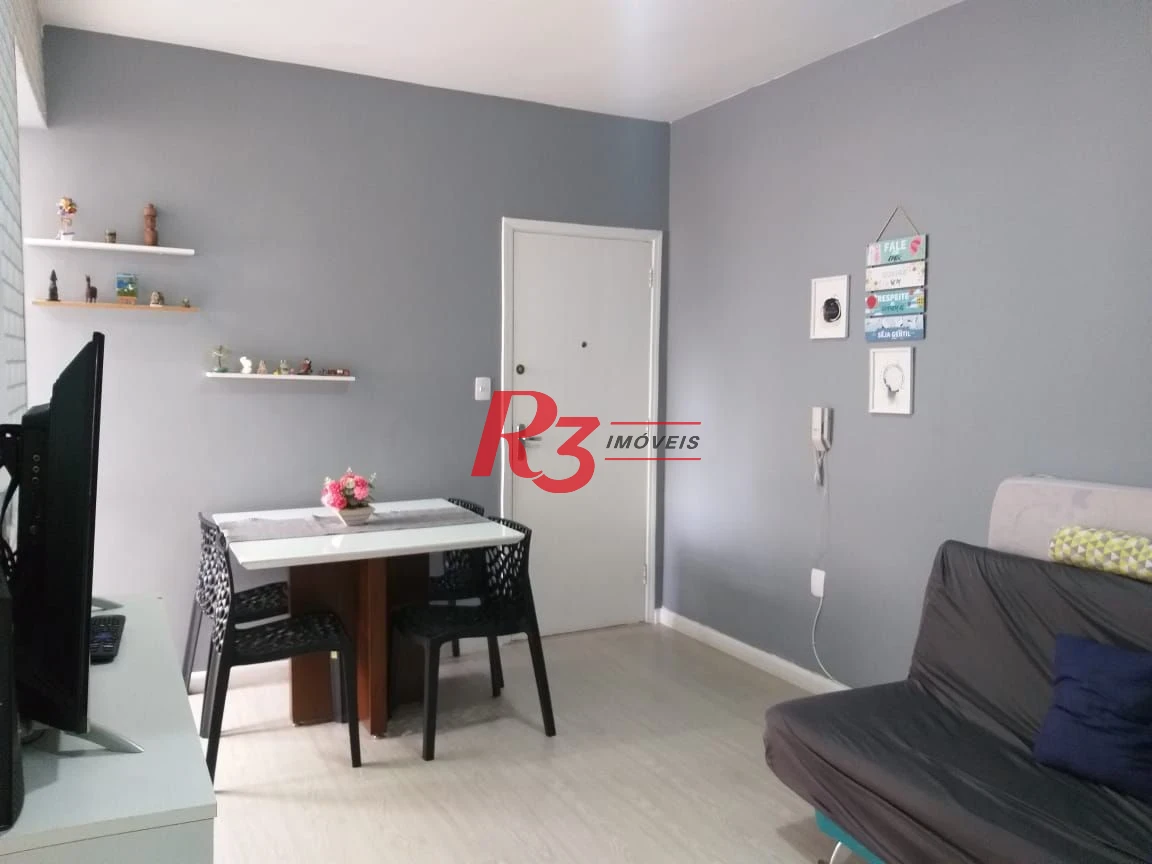 Apartamento com 2 dormitórios à venda, 57 m² por R$ 450.000,00 - Boqueirão - Santos/SP