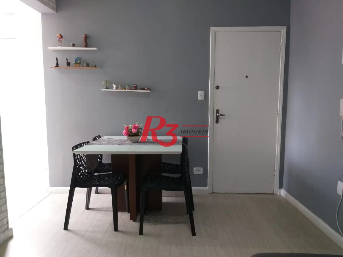 Apartamento com 2 dormitórios à venda, 57 m² por R$ 450.000,00 - Boqueirão - Santos/SP