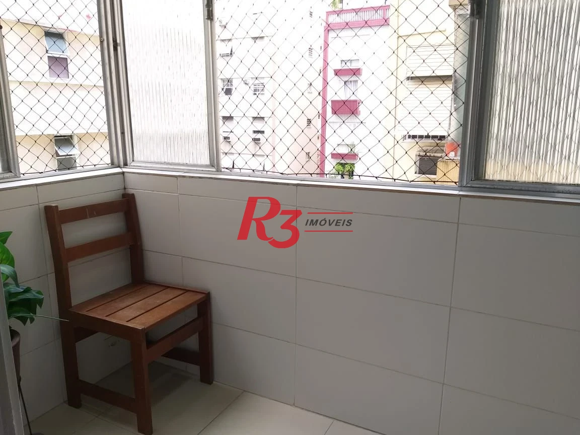 Apartamento com 2 dormitórios à venda, 57 m² por R$ 450.000,00 - Boqueirão - Santos/SP