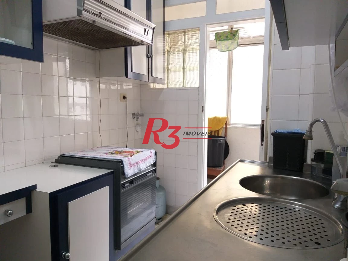 Apartamento com 2 dormitórios à venda, 57 m² por R$ 450.000,00 - Boqueirão - Santos/SP
