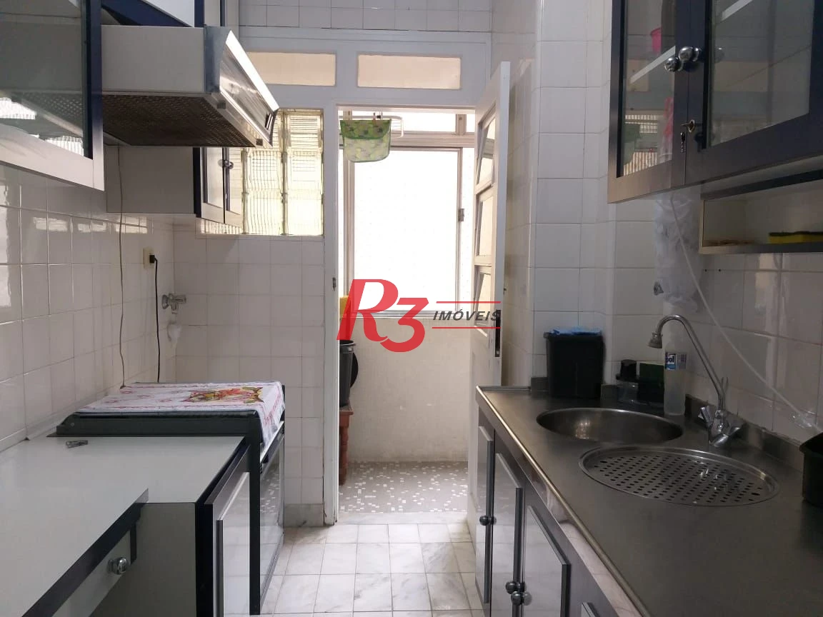 Apartamento com 2 dormitórios à venda, 57 m² por R$ 450.000,00 - Boqueirão - Santos/SP