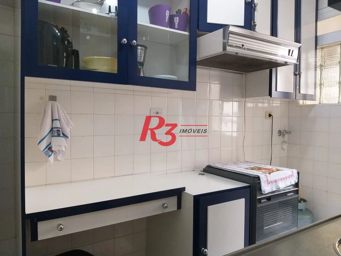 Apartamento com 2 dormitórios à venda, 57 m² por R$ 450.000,00 - Boqueirão - Santos/SP