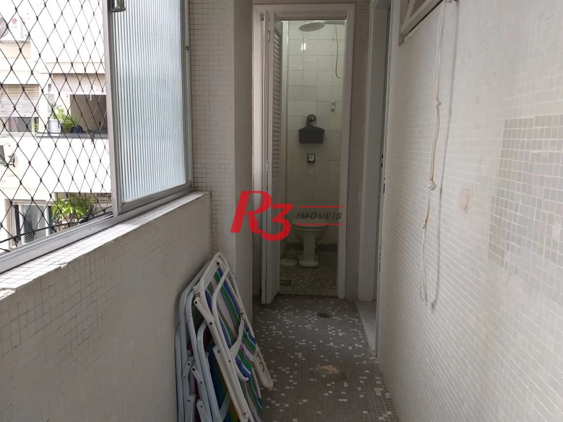 Apartamento com 2 dormitórios à venda, 57 m² por R$ 450.000,00 - Boqueirão - Santos/SP