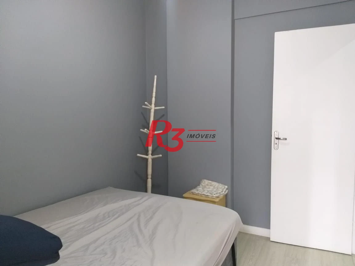Apartamento com 2 dormitórios à venda, 57 m² por R$ 450.000,00 - Boqueirão - Santos/SP