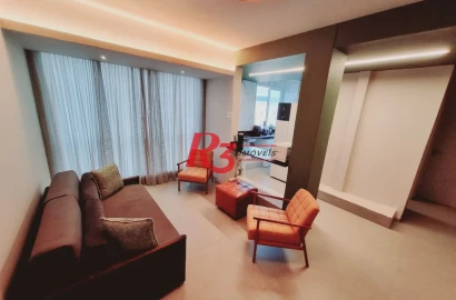 Apartamento à venda, 48 m² por R$ 450.000,00 - Embaré - Santos/SP