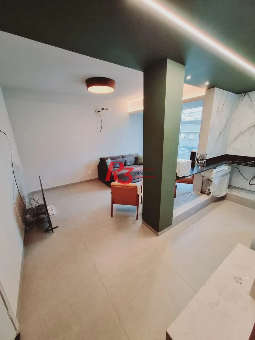 Apartamento à venda, 48 m² por R$ 450.000,00 - Embaré - Santos/SP