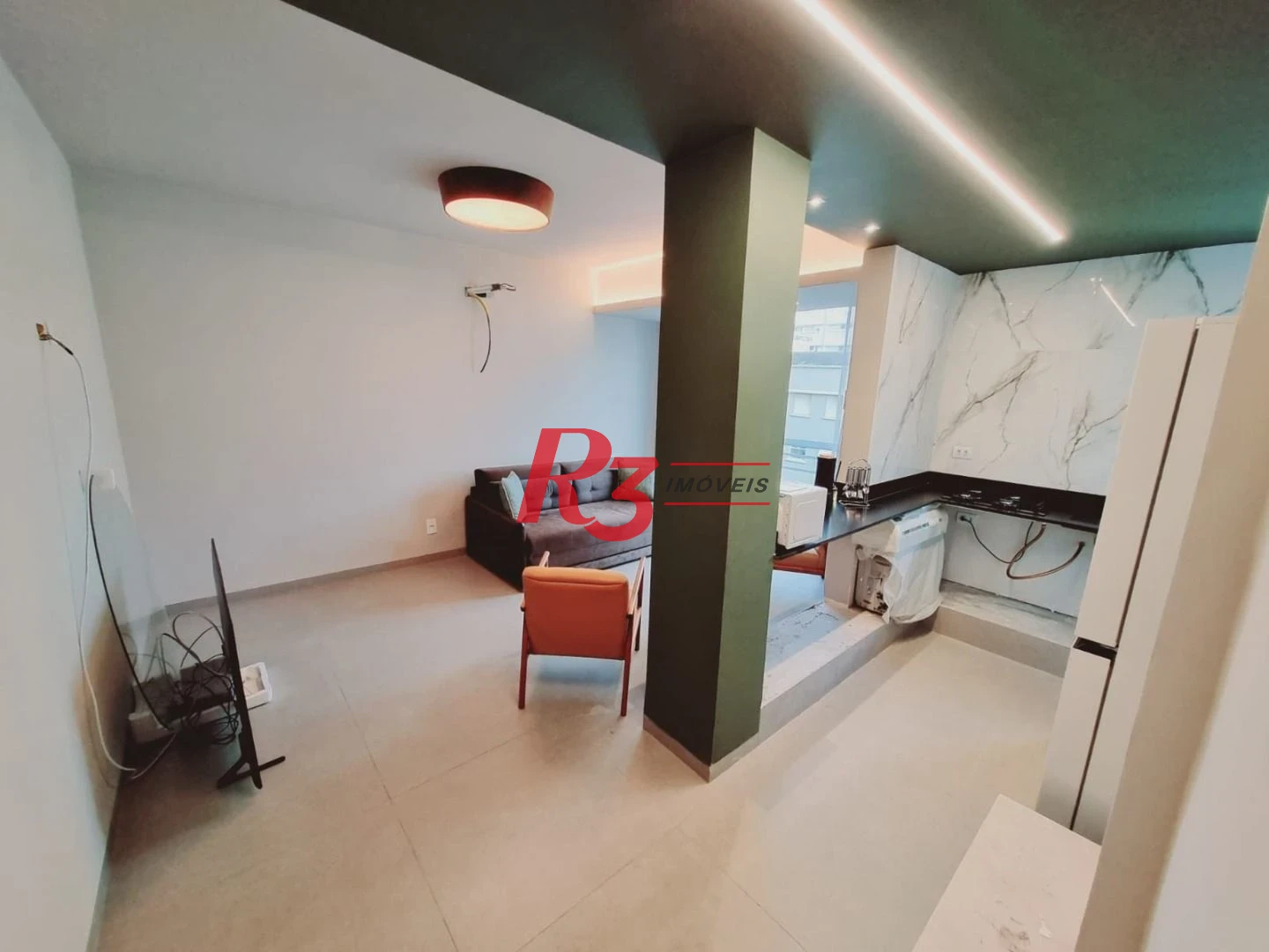 Apartamento à venda, 48 m² por R$ 450.000,00 - Embaré - Santos/SP