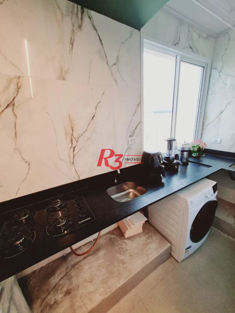 Apartamento à venda, 48 m² por R$ 450.000,00 - Embaré - Santos/SP