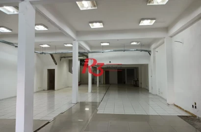Loja para alugar, 600 m² por R$ 21.484,51/mês - Gonzaga - Santos/SP