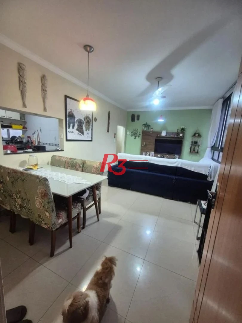 Apartamento no Gonzaga - 4 quartos - Quadra da praia