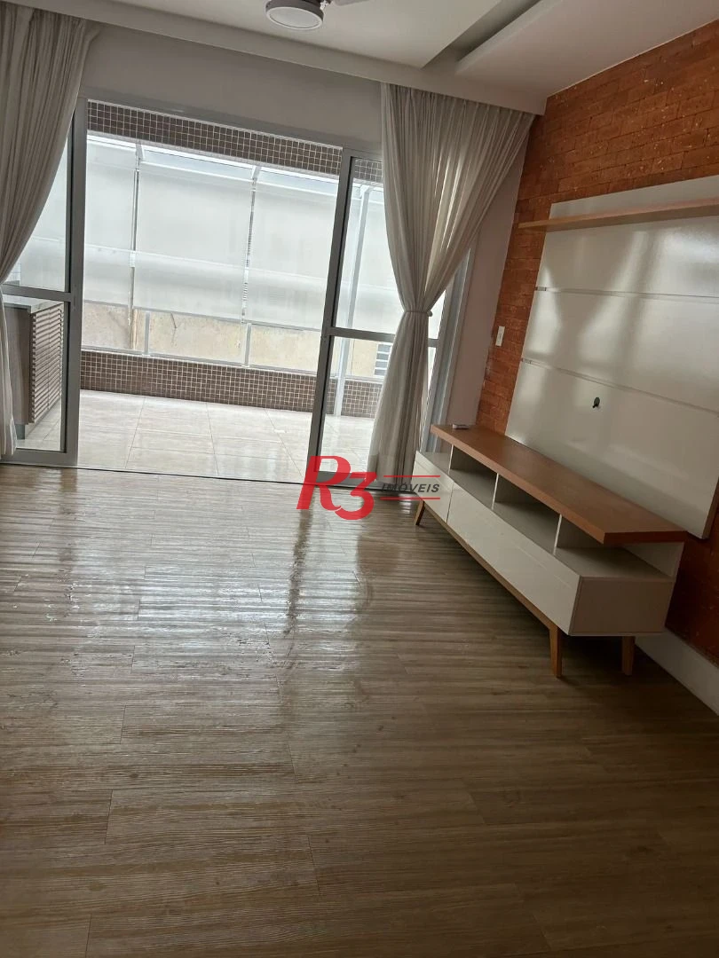 Apartamento Garden  com 2 dormitórios à venda, 111 m² por R$ 950.000 - Gonzaga - Santos/SP