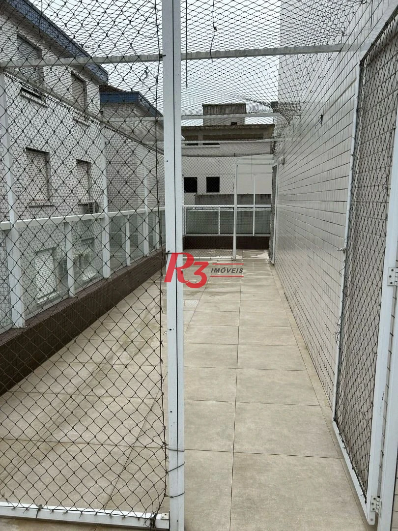 Apartamento Garden  com 2 dormitórios à venda, 111 m² por R$ 950.000 - Gonzaga - Santos/SP