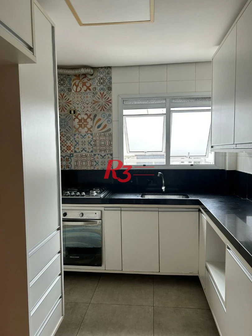 Apartamento Garden  com 2 dormitórios à venda, 111 m² por R$ 950.000 - Gonzaga - Santos/SP