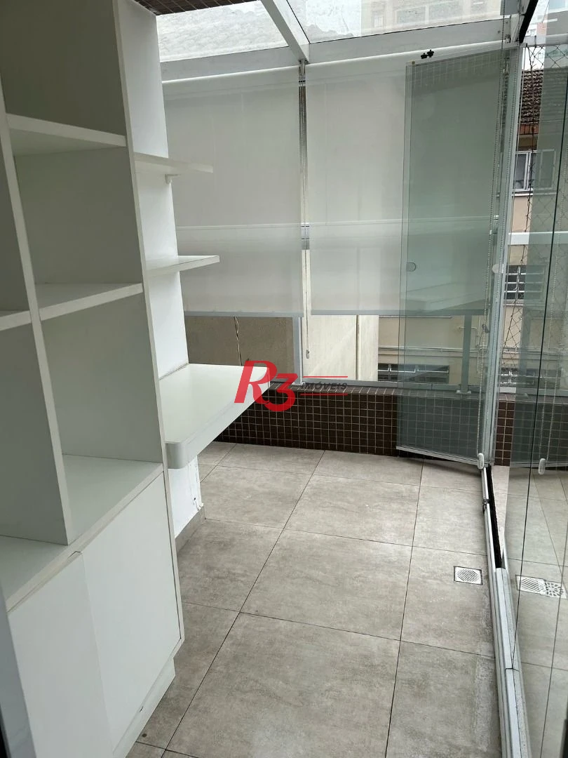 Apartamento Garden  com 2 dormitórios à venda, 111 m² por R$ 950.000 - Gonzaga - Santos/SP