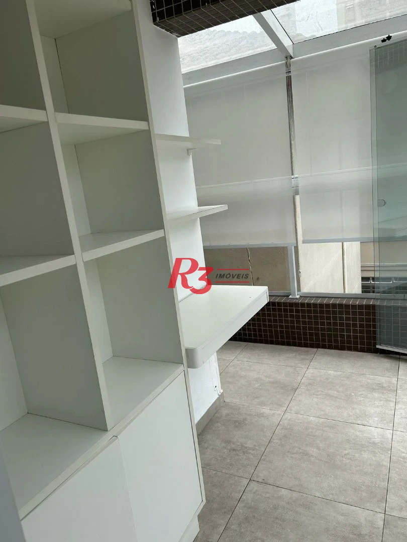 Apartamento Garden  com 2 dormitórios à venda, 111 m² por R$ 950.000 - Gonzaga - Santos/SP