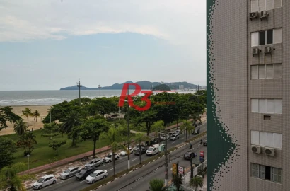 Apartamento para alugar, 138 m² por R$ 8.000,02/mês - Gonzaga - Santos/SP
