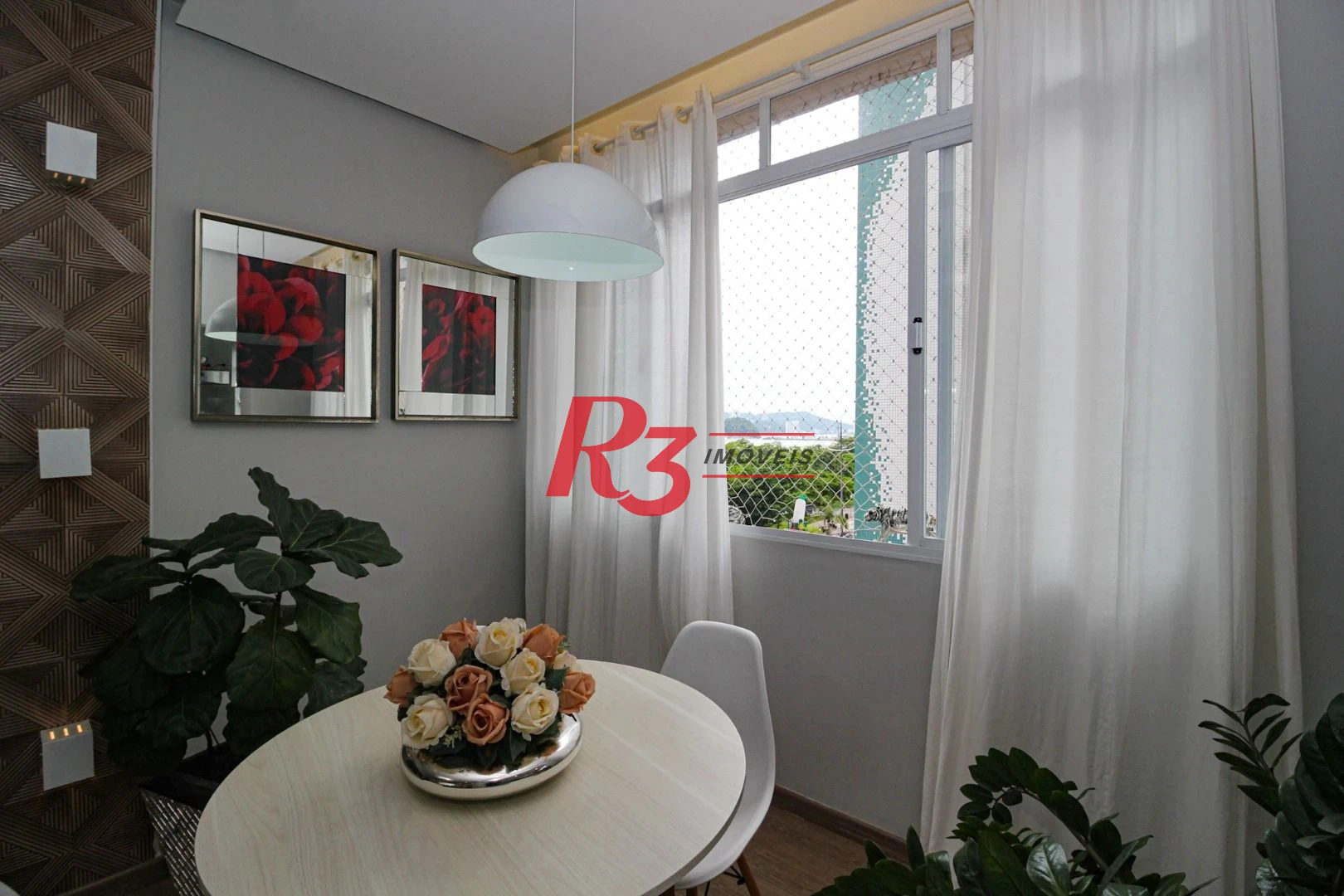 Apartamento com 3 dormitórios para alugar, 138 m² por R$ 8.500,02/mês - Gonzaga - Santos/SP