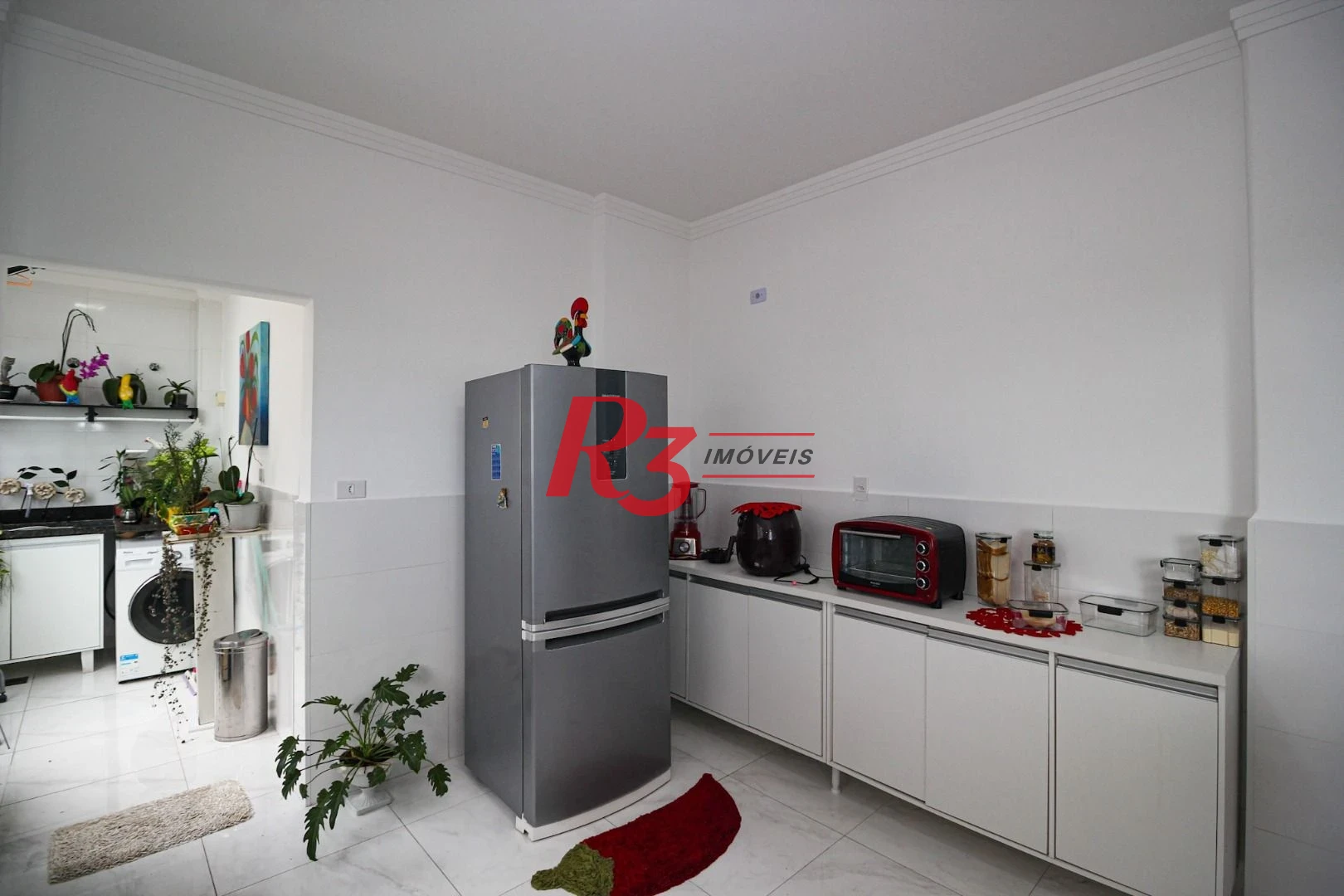 Apartamento com 3 dormitórios para alugar, 138 m² por R$ 8.500,02/mês - Gonzaga - Santos/SP