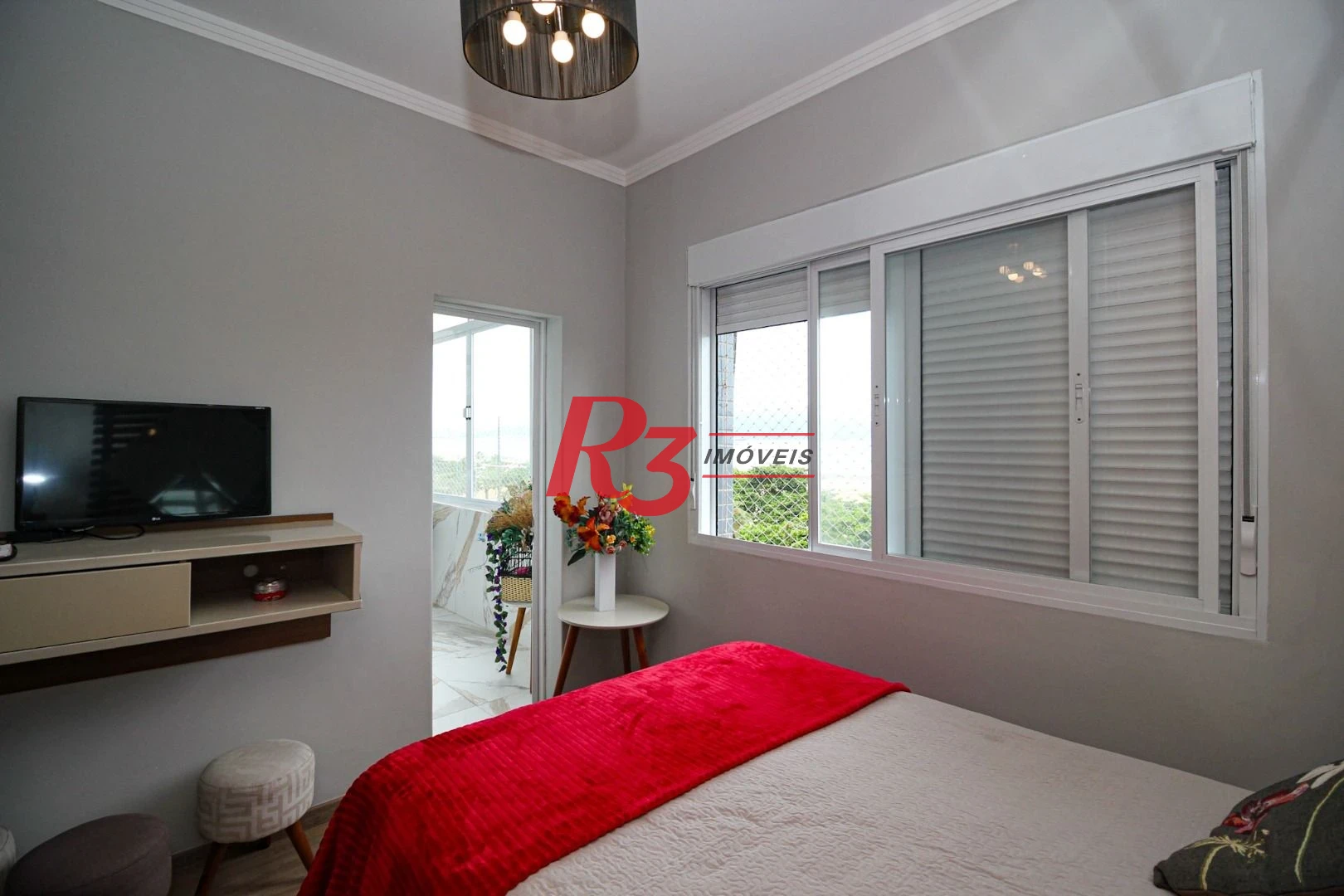 Apartamento com 3 dormitórios para alugar, 138 m² por R$ 8.500,02/mês - Gonzaga - Santos/SP
