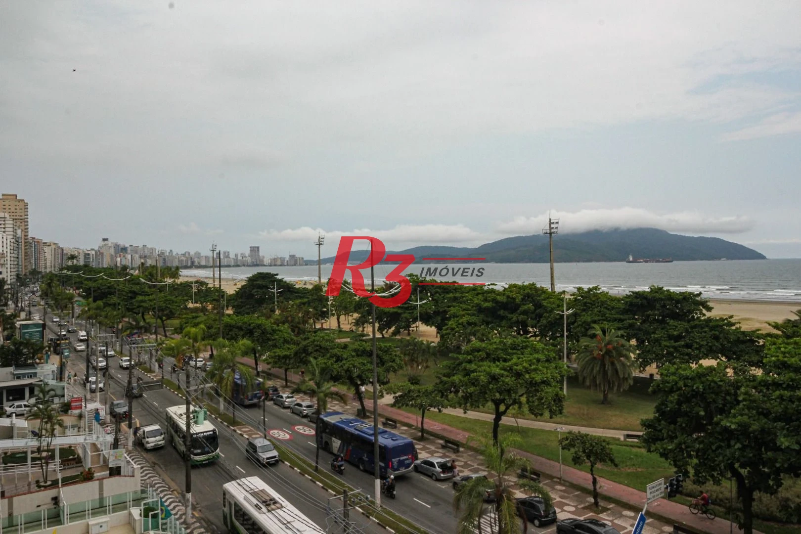 Apartamento com 3 dormitórios para alugar, 138 m² por R$ 8.500,02/mês - Gonzaga - Santos/SP