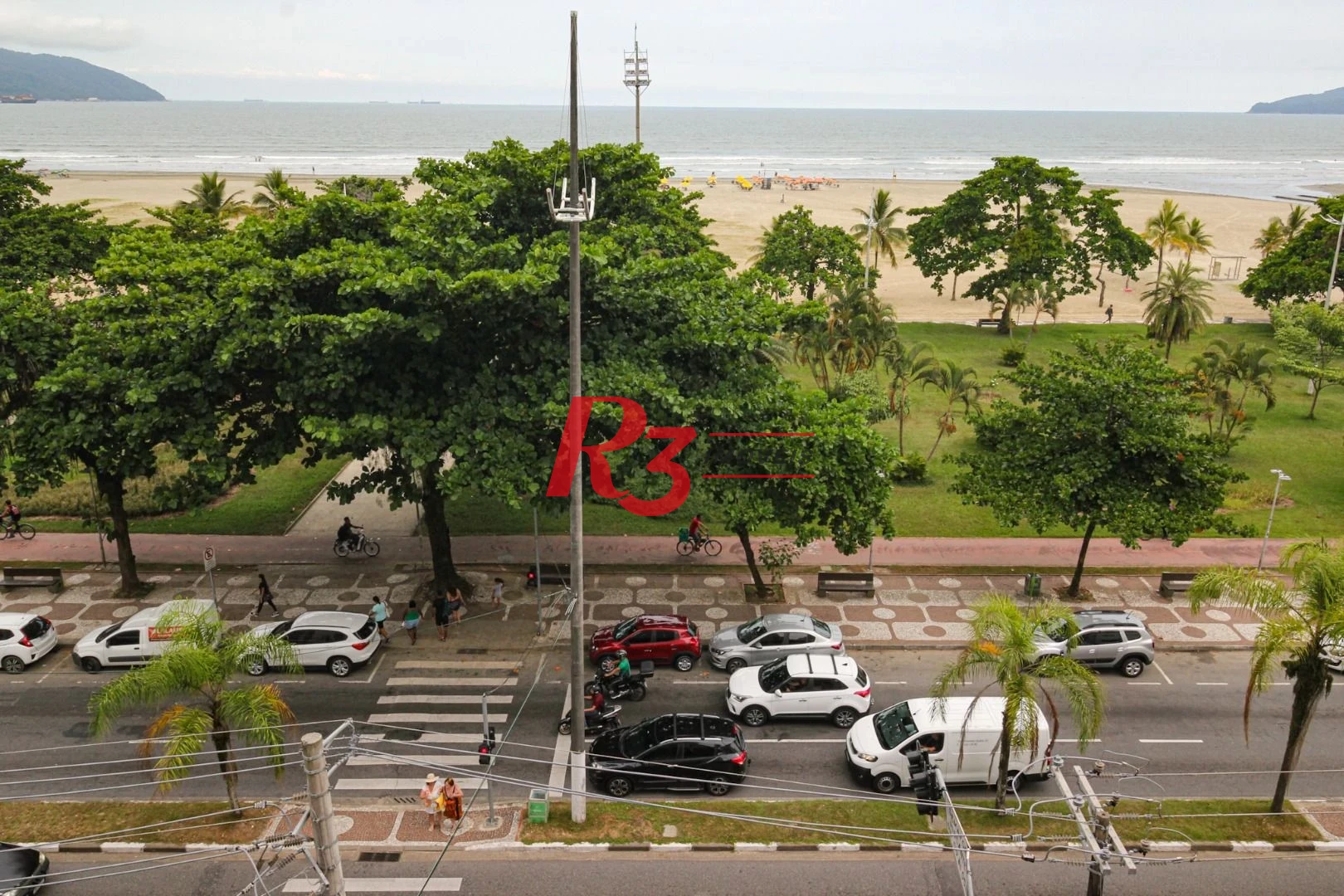 Apartamento com 3 dormitórios para alugar, 138 m² por R$ 8.500,02/mês - Gonzaga - Santos/SP
