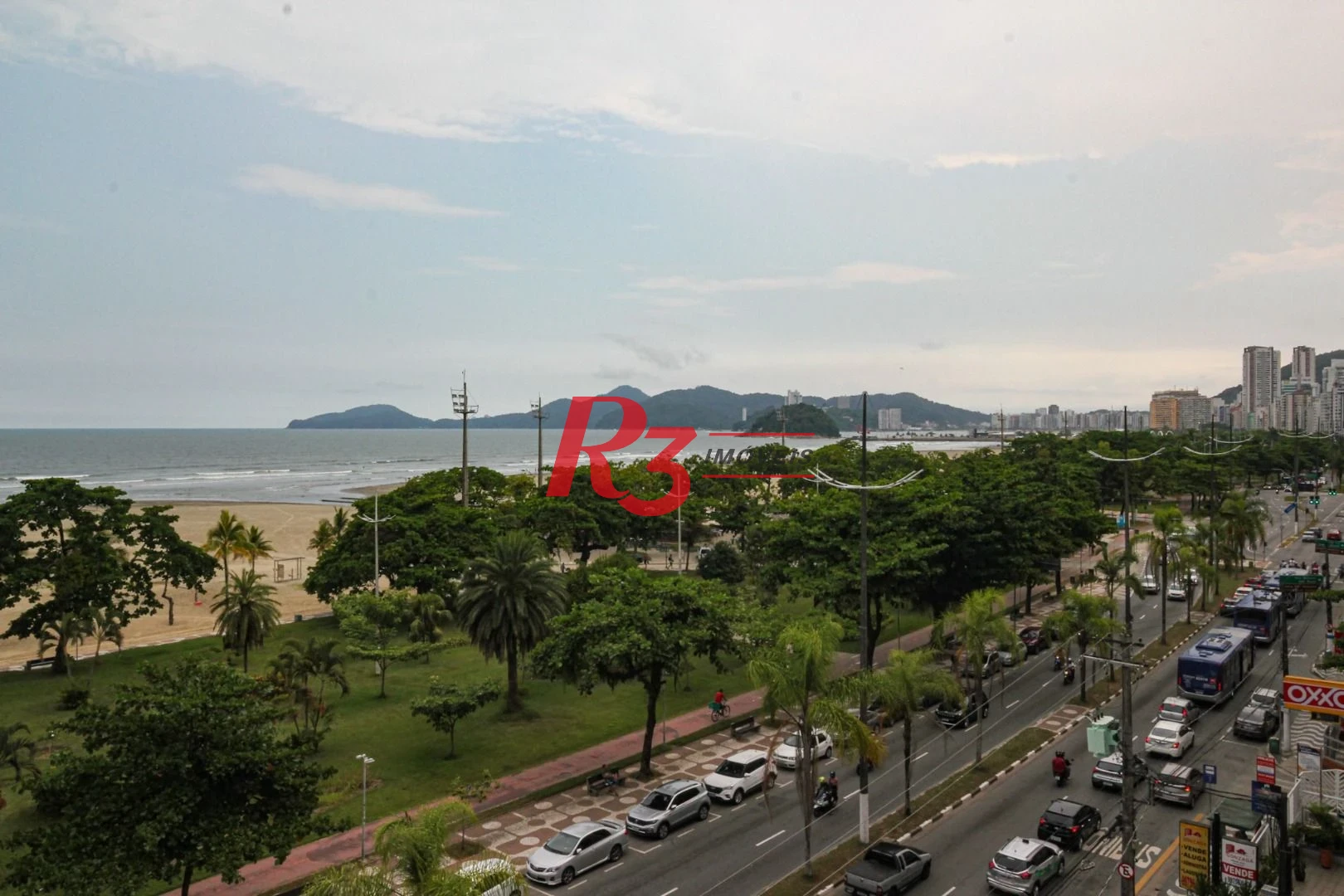 Apartamento com 3 dormitórios para alugar, 138 m² por R$ 8.500,02/mês - Gonzaga - Santos/SP
