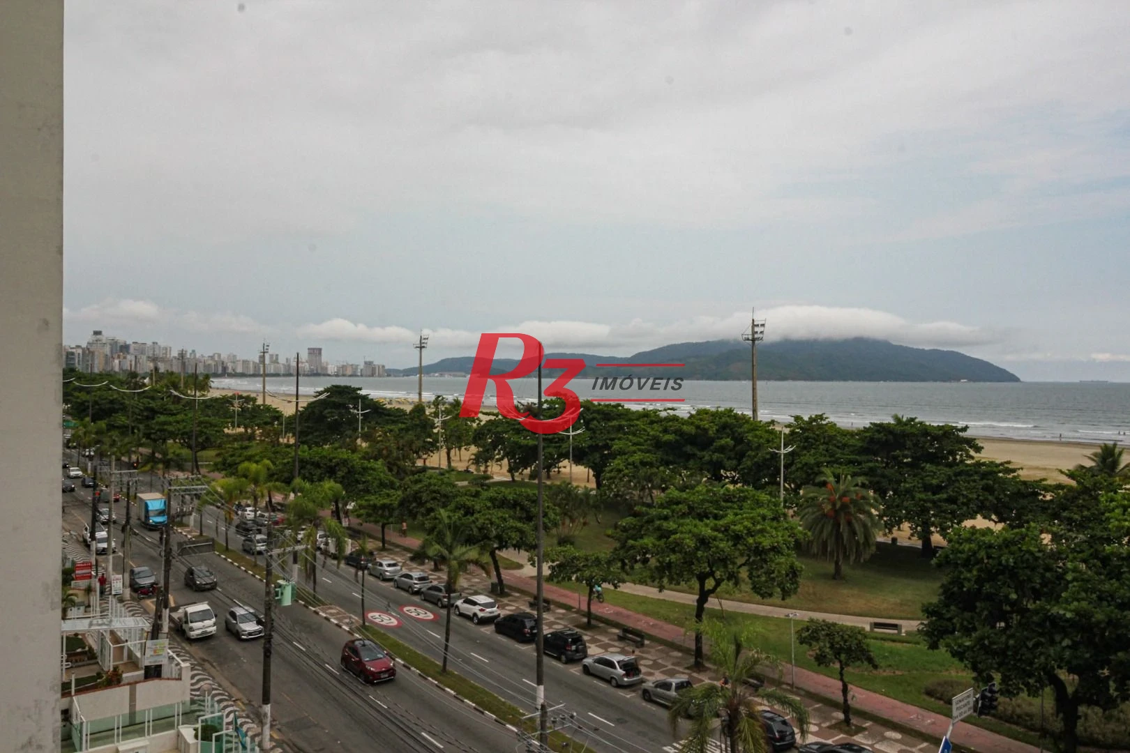 Apartamento com 3 dormitórios para alugar, 138 m² por R$ 8.500,02/mês - Gonzaga - Santos/SP