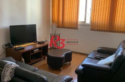 Apartamento á venda 2 dormitórios no bairro Boqueirão Santos