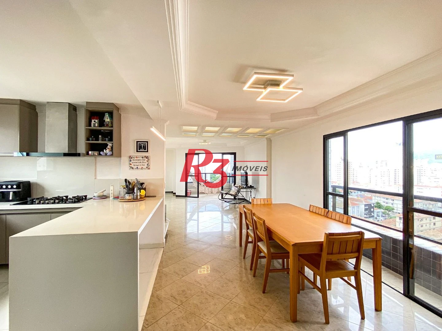 Cobertura Triplex com 3 dormitórios à venda, 300 m² por R$ 1.750.000 - Aparecida - Santos/SP