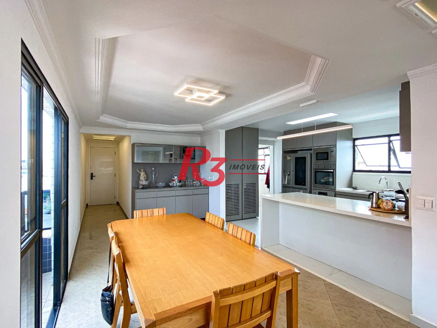 Cobertura Triplex com 3 dormitórios à venda, 300 m² por R$ 1.750.000 - Aparecida - Santos/SP