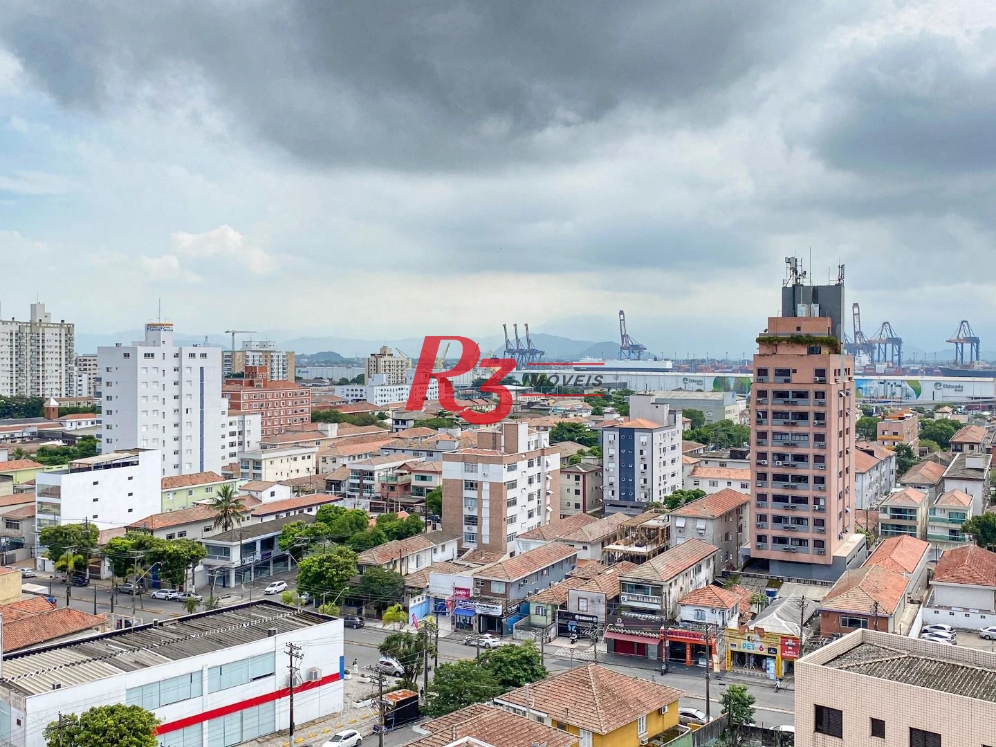 Cobertura Triplex com 3 dormitórios à venda, 300 m² por R$ 1.750.000 - Aparecida - Santos/SP