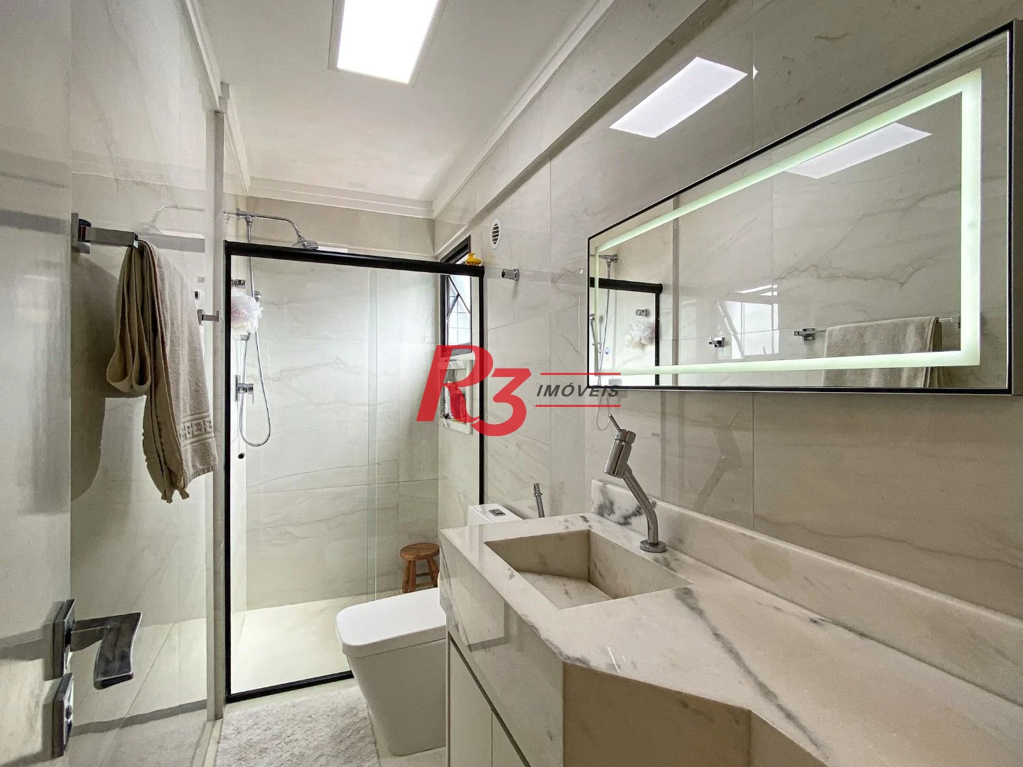 Cobertura Triplex com 3 dormitórios à venda, 300 m² por R$ 1.750.000 - Aparecida - Santos/SP