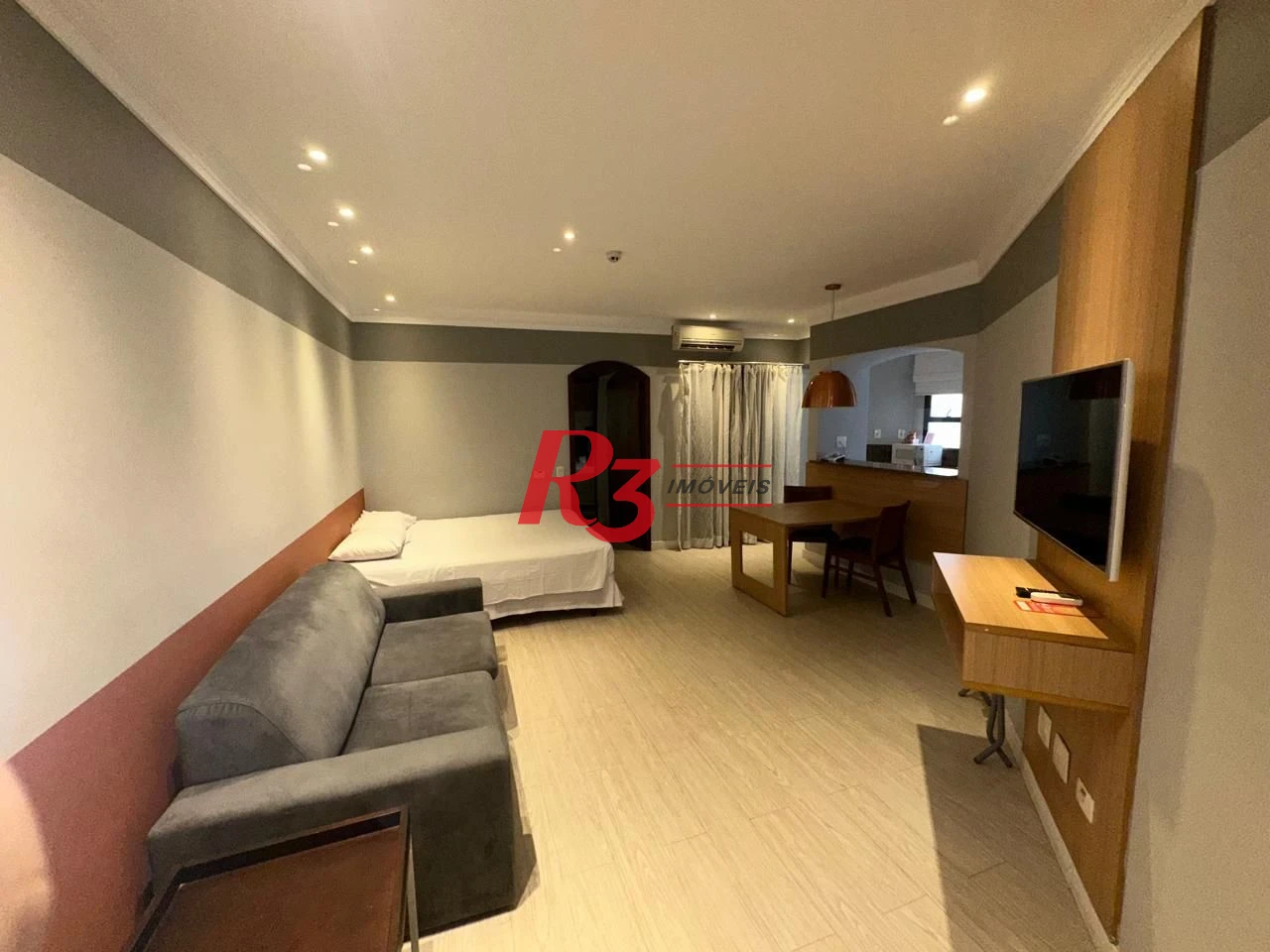 Flat com localização privilegiada em Santos