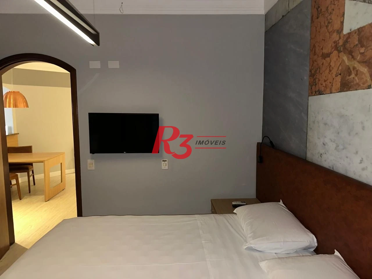 Flat com localização privilegiada em Santos