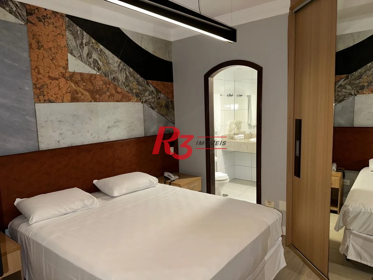 Flat com localização privilegiada em Santos