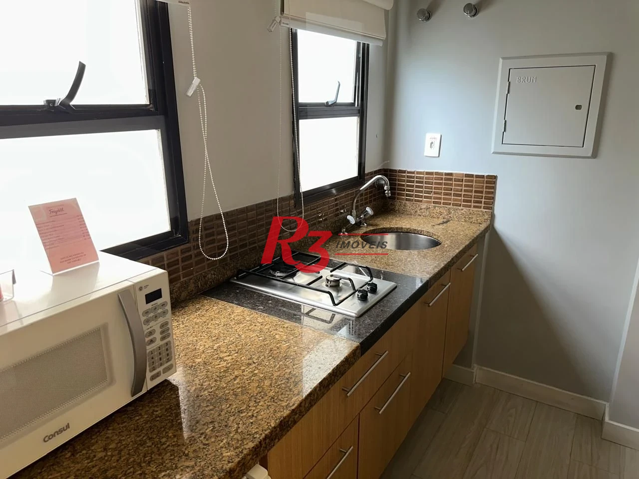 Flat com localização privilegiada em Santos