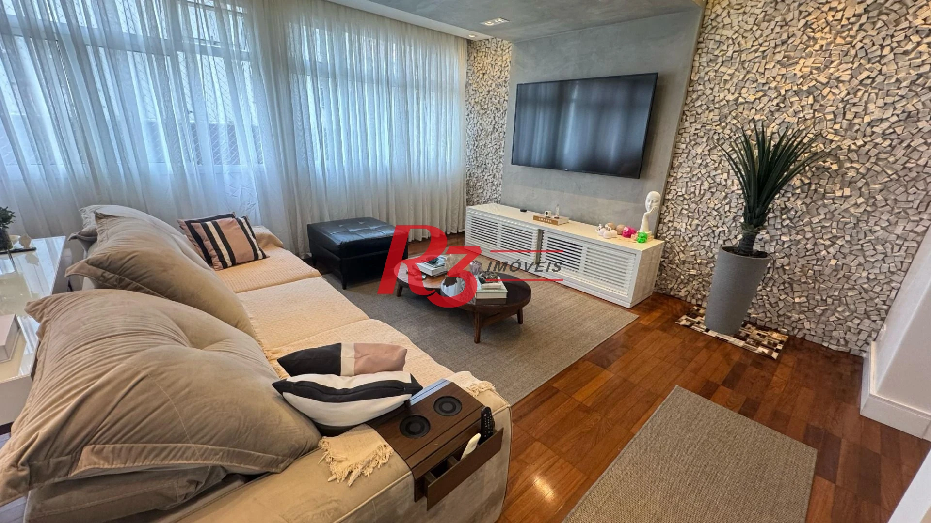 Apartamento com 2 dormitórios, 127 m² - venda por R$ 1.450.000,00 ou aluguel por R$ 7.000,00/mês - Gonzaga - Santos/SP