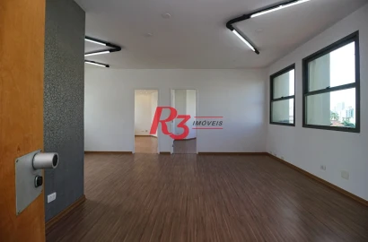 Conjunto para alugar, 70 m² por R$ 3.850,02/mês - Gonzaga - Santos/SP