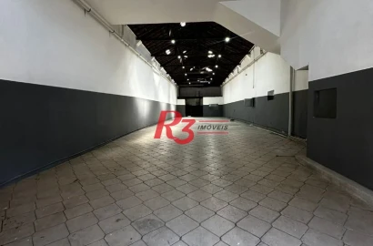 Loja para alugar, 400 m² por R$ 10.000,01/mês - Vila Nova - Santos/SP