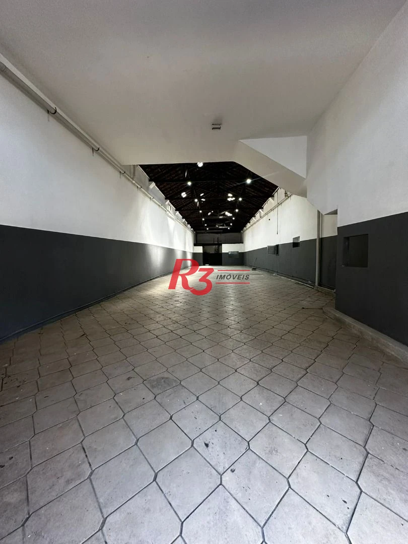 Loja para alugar, 400 m² por R$ 10.000,01/mês - Vila Nova - Santos/SP