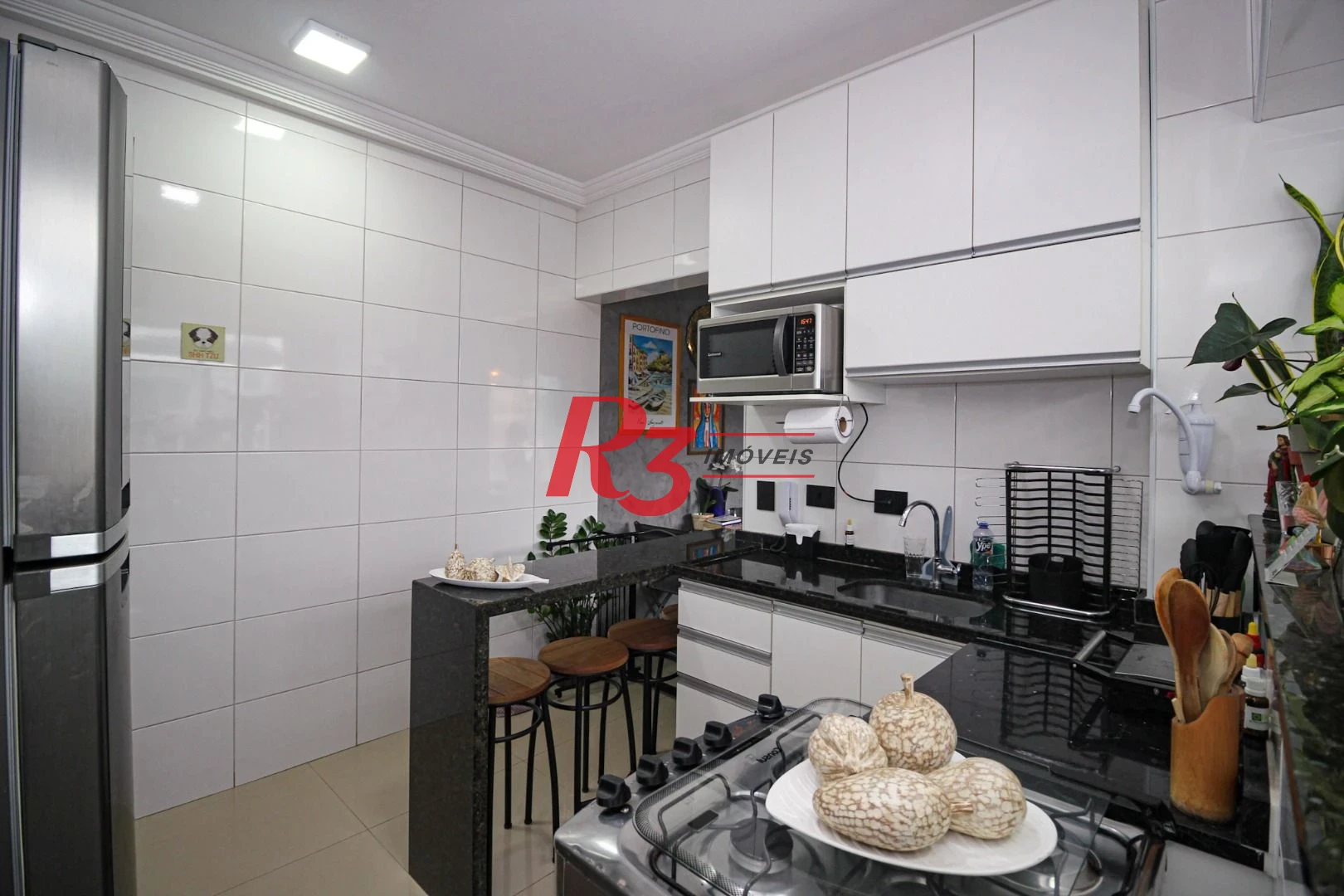 Apartamento à venda, 65 m² por R$ 425.000,00 - Campo Grande - Santos/SP