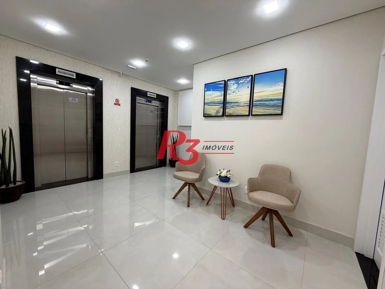 Apartamento com 2 dormitórios à venda, 85 m² por R$ 1.800.000,00 - Embaré - Santos/SP