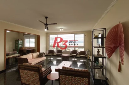 Apartamento à venda, 215 m² por R$ 1.600.000,00 - Ponta da Praia - Santos/SP