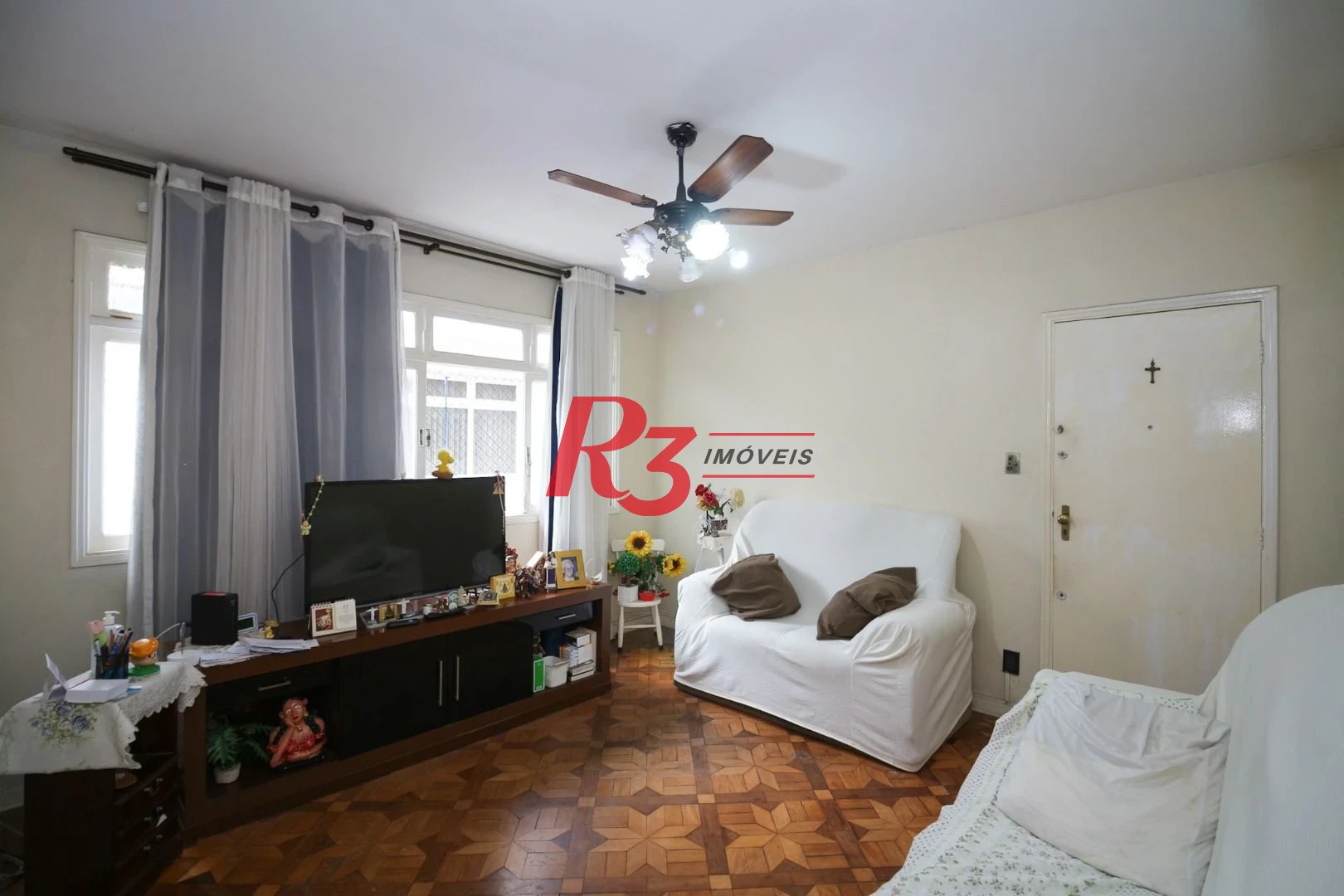 Apartamento com 2 Quartos à venda, 85 m² por R$ 420.000 - Campo Grande - Santos/SP