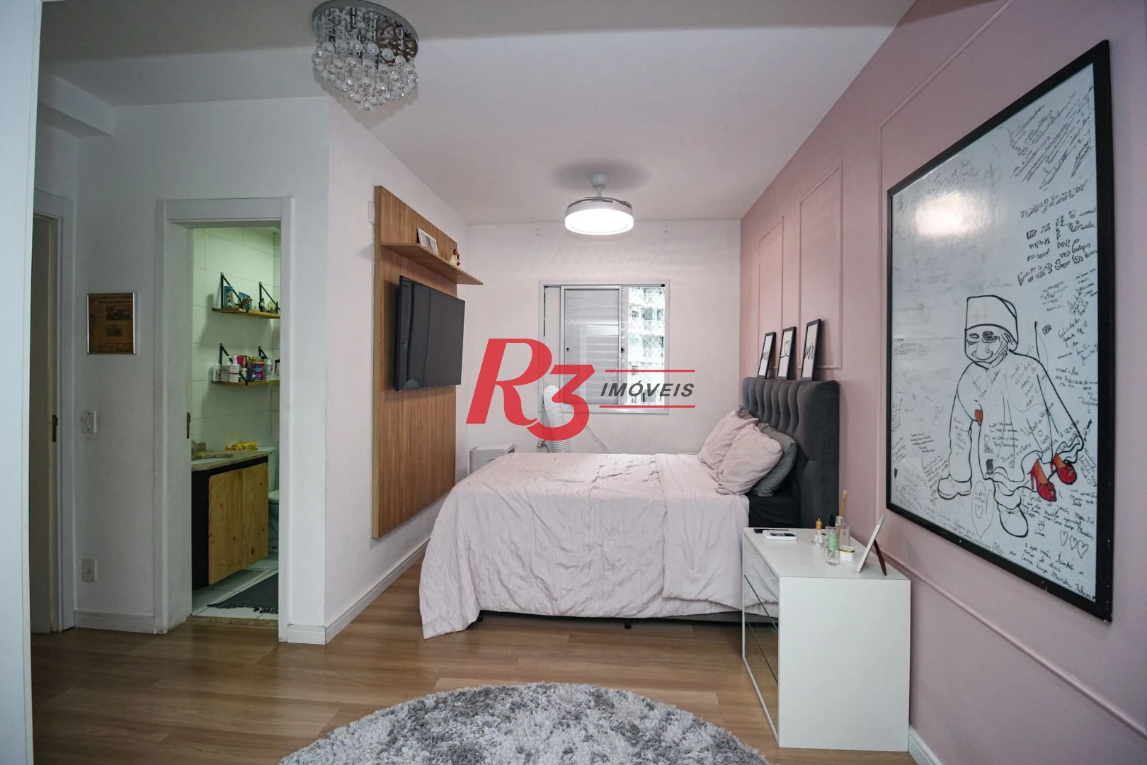 Apartamento com 2 quartos à venda, 63 m² por R$ 700.000 - Marapé - Santos/SP