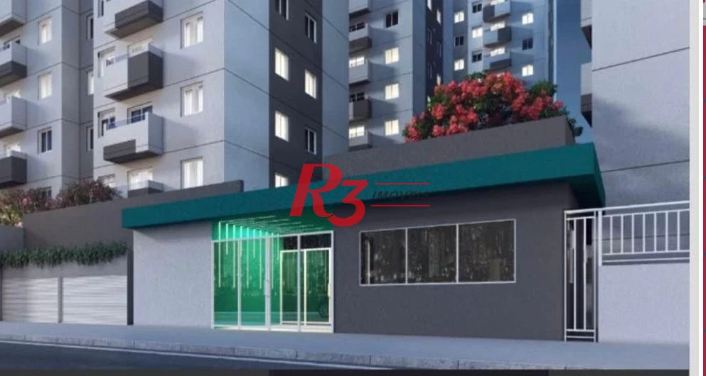 Apartamento à venda, 42 m² por R$ 337.000,00 - Jabaquara - Santos/SP