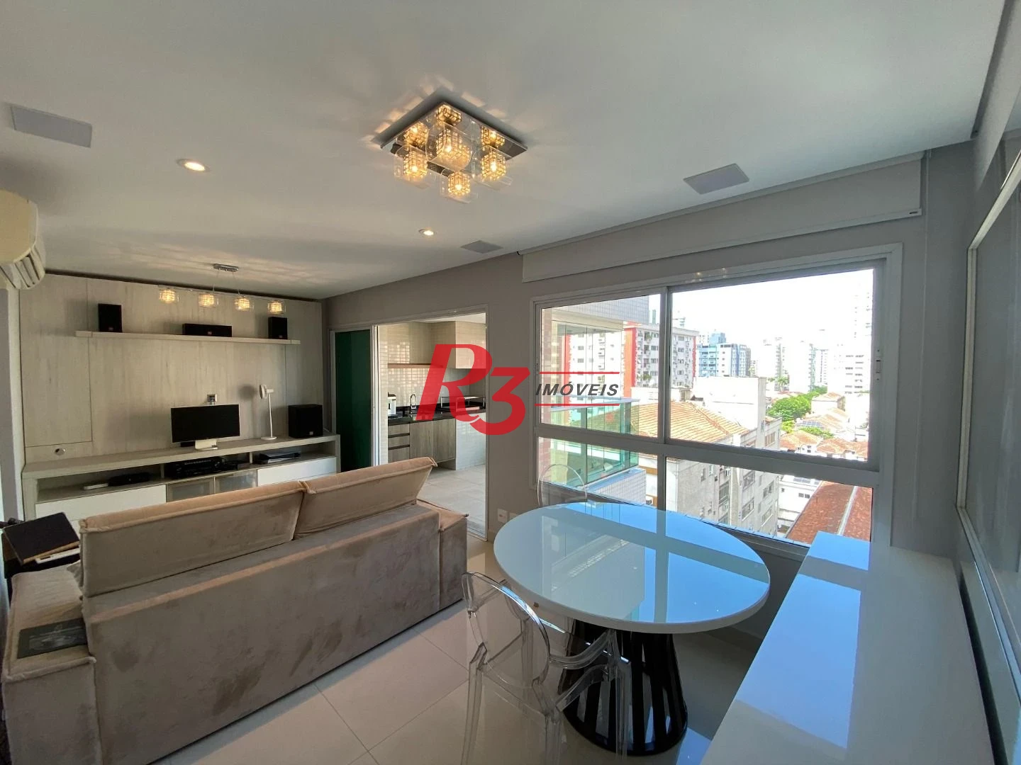 Apartamento à venda, 98 m² por R$ 1.330.000,00 - Gonzaga - Santos/SP