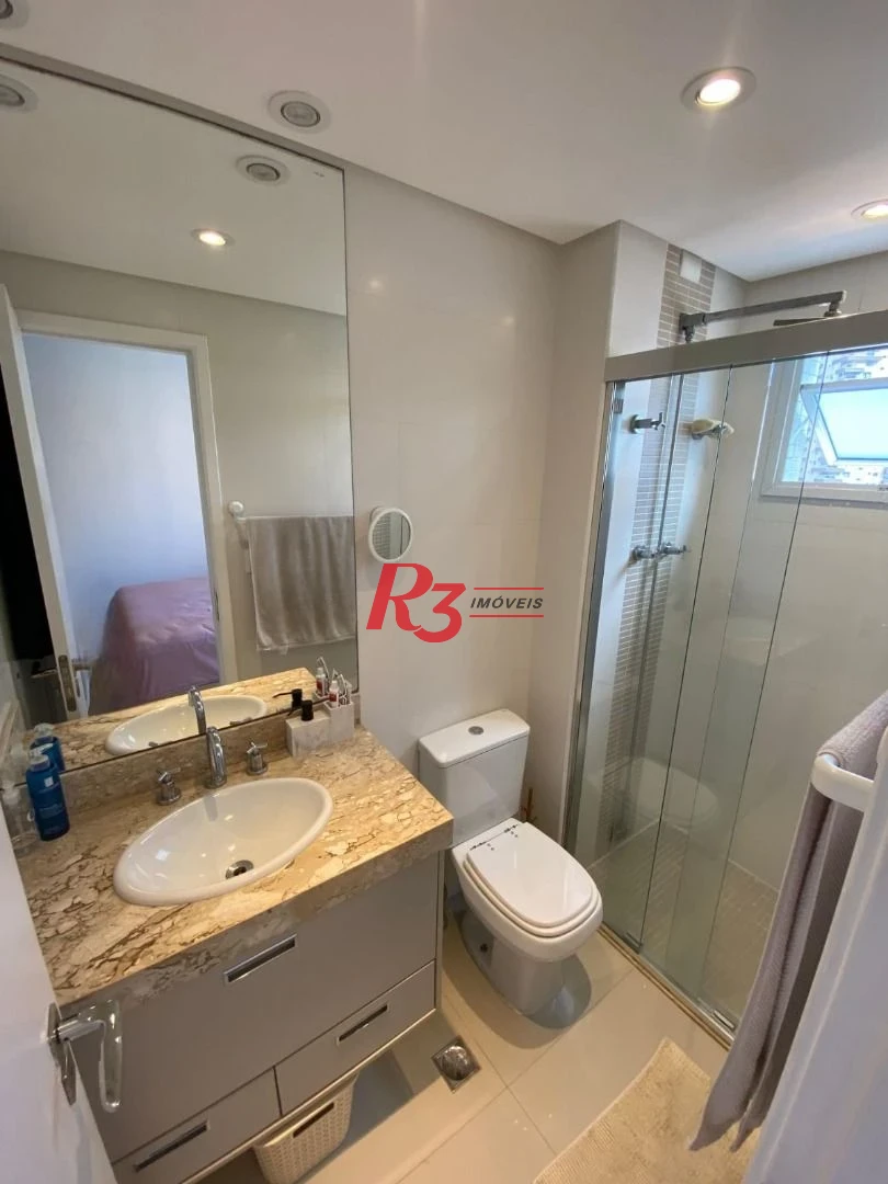 Apartamento à venda, 98 m² por R$ 1.330.000,00 - Gonzaga - Santos/SP