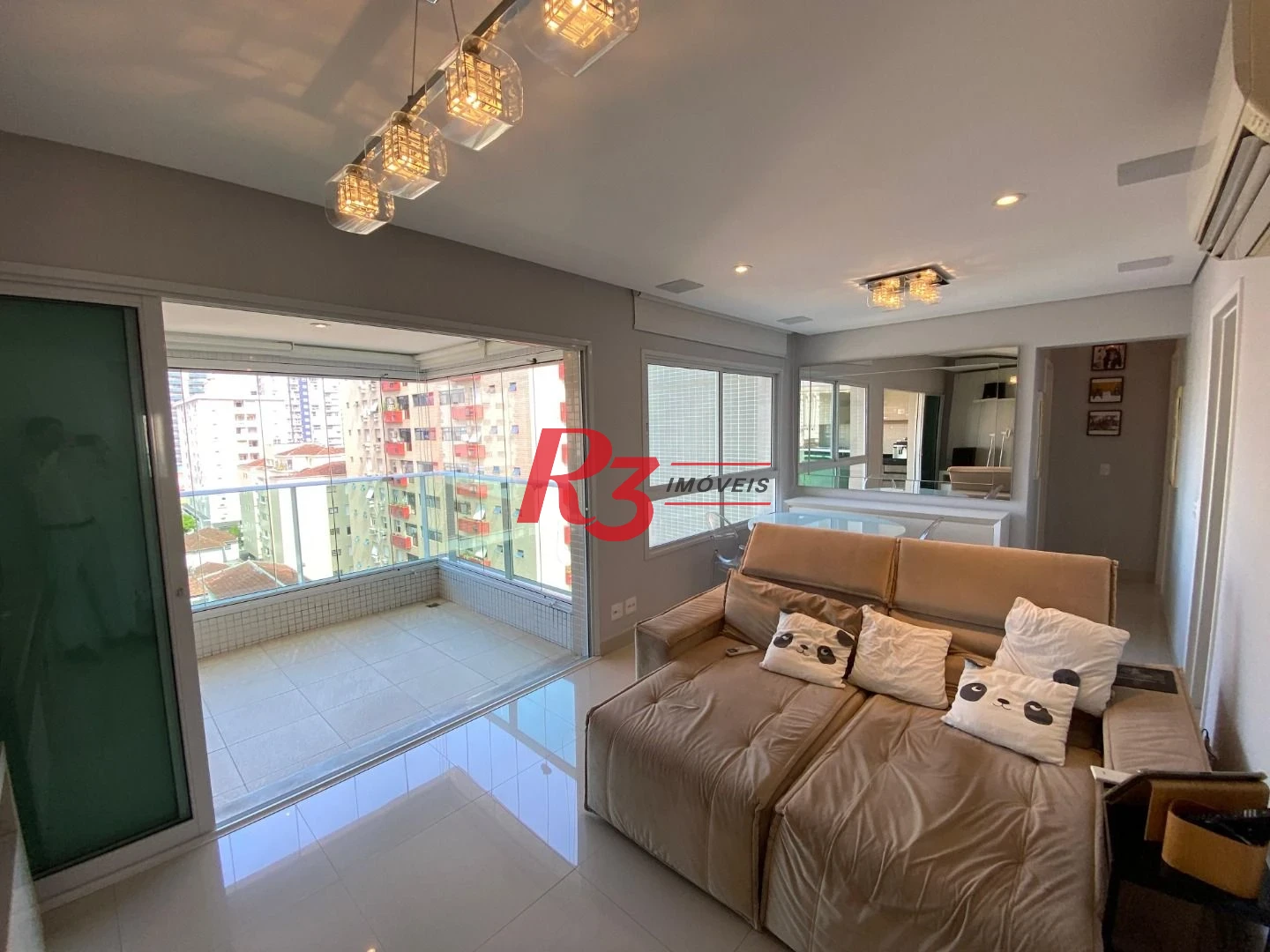 Apartamento à venda, 98 m² por R$ 1.330.000,00 - Gonzaga - Santos/SP